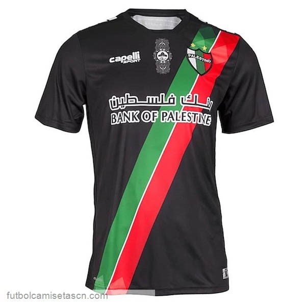 Tailandia Camiseta CD Palestino 1ª 2021/22 Negro